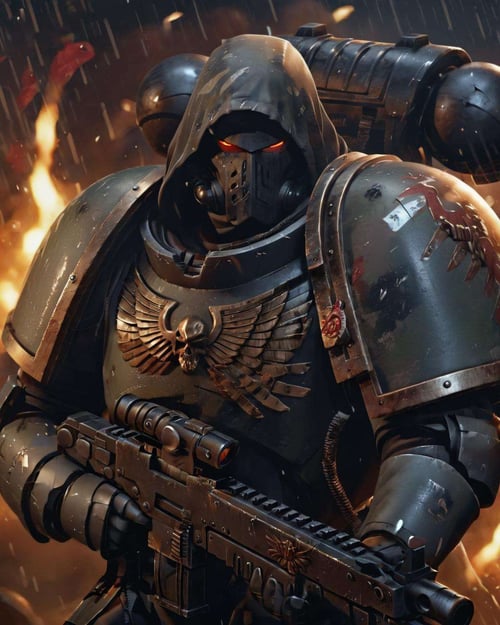 Space Marine v2 (Primaris Marines)- SDXL - Lora by ToastFace on Tensor.Art