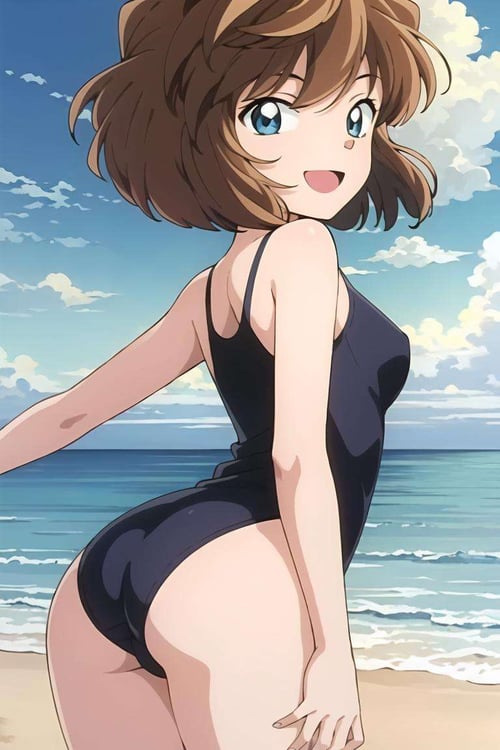 Haibara Ai/retro style/Detective Conan by hotsnow on Tensor.Art