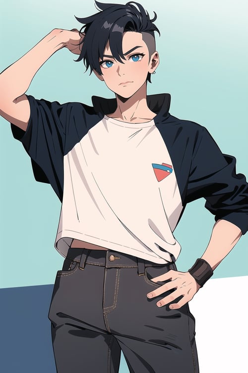 Handsome Tomboy Lora by Mikiwazang on Tensor.Art