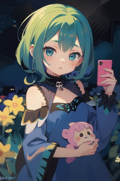 cure illustration by minasho on Tensor.Art