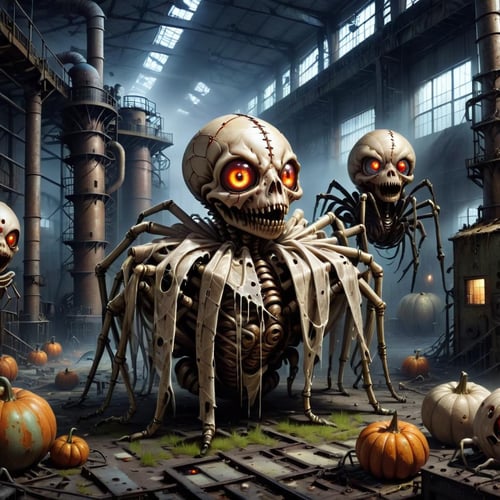 👻🎃Halloween Style Colab of your favourite creators - XL version🎃👻 by DonMischo on Tensor.Art
