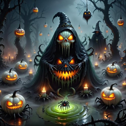 👻🎃Halloween Style Colab of your favourite creators - XL version🎃👻 by DonMischo on Tensor.Art