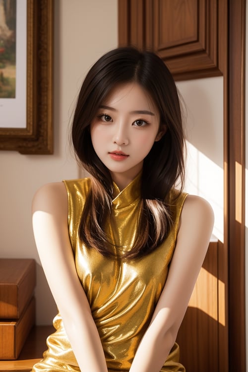 白净光亮皮肤美女(侧光光粒子) by 初级学徒℡ on Tensor.Art