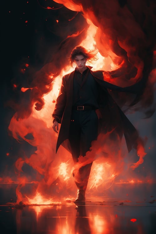 火元素·武侠 by 我是麻袋 on Tensor.Art