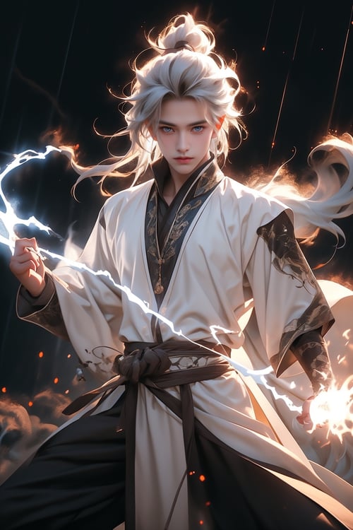 雷元素·武侠 by 我是麻袋 on Tensor.Art