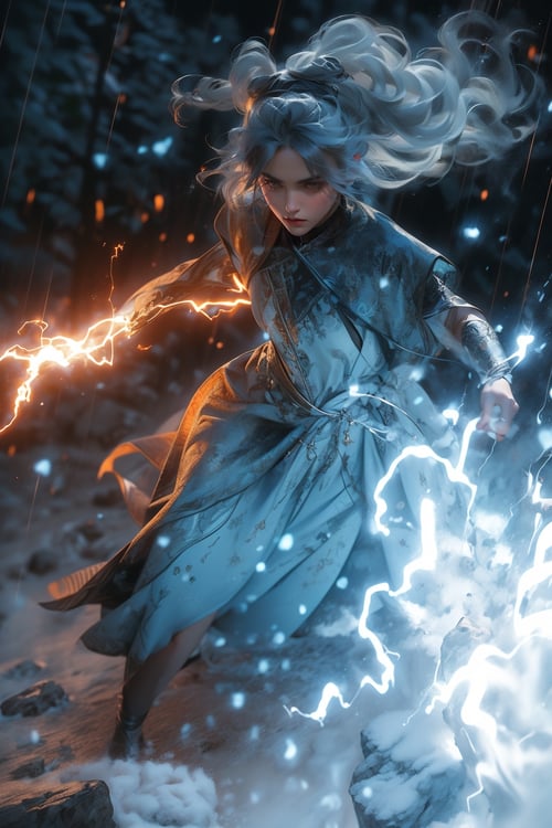 雷元素·武侠 by 我是麻袋 on Tensor.Art