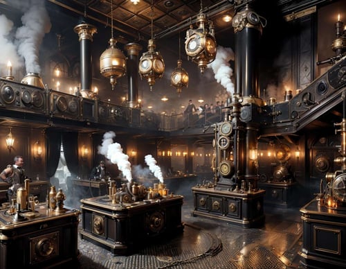SteamPunkNoireAI - SDXL by AiGC梦想家 on Tensor.Art