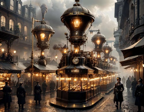 SteamPunkNoireAI - SDXL by AiGC梦想家 on Tensor.Art