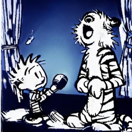 Calvin and Hobbes by Oliver DR on Tensor.Art