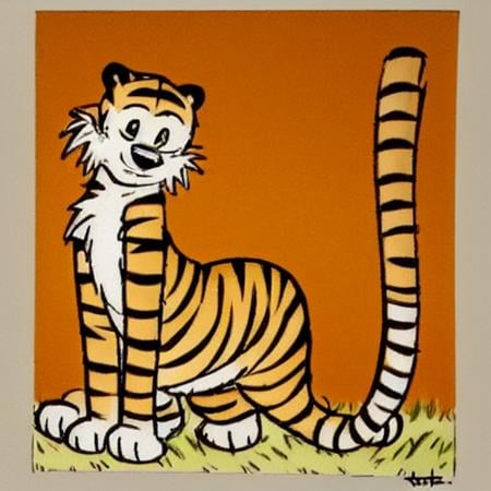 Calvin and Hobbes by Oliver DR on Tensor.Art