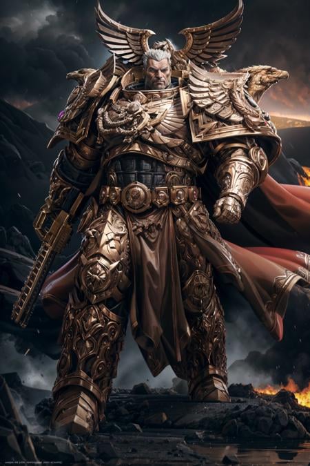 Rogal Dorn | Warhammer 40k by Excited-bubble on Tensor.Art