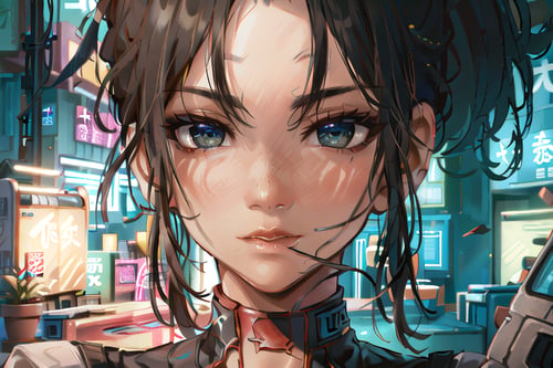 Not so Perfect - Panam from Cyberpunk 2077 by Queen Domme Elsa on Tensor.Art