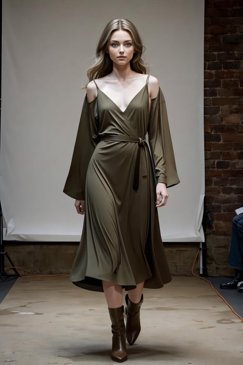 Simple Silk Dress by Devildonia on Tensor.Art