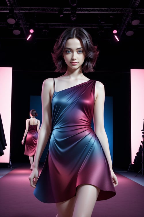 Simple Silk Dress by Devildonia on Tensor.Art