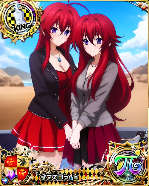 Highschool DxD Card Styles by SysDeep on Tensor.Art