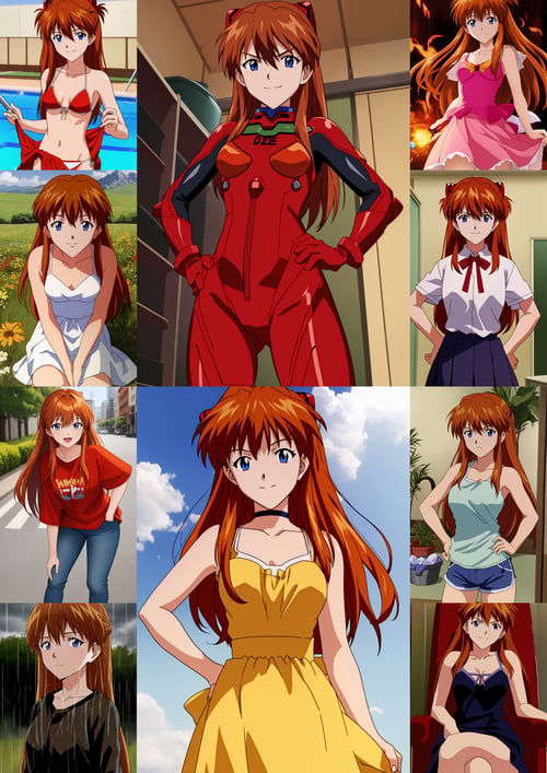 Asuka Langley Soryu - Neon Genesis Evangelion [Commission] by SysDeep on Tensor.Art