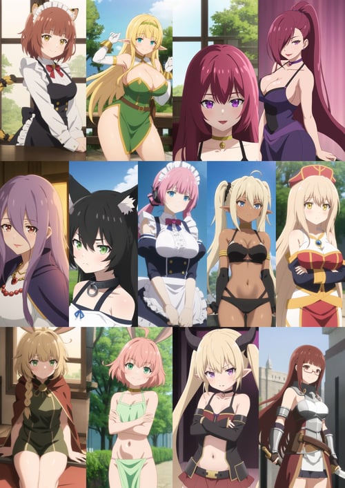 How Not to Summon a Demon Lord - Girlpack LoRA by SysDeep on Tensor.Art