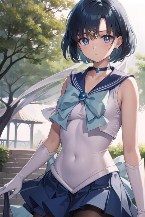 Ami Mizuno (水野 亜美) / Sailor Mercury (セーラーマーキュリー) - Sailor Moon (美少女戦士セーラームーン) - COMMISSION by Sol Eternelle on Tensor.Art