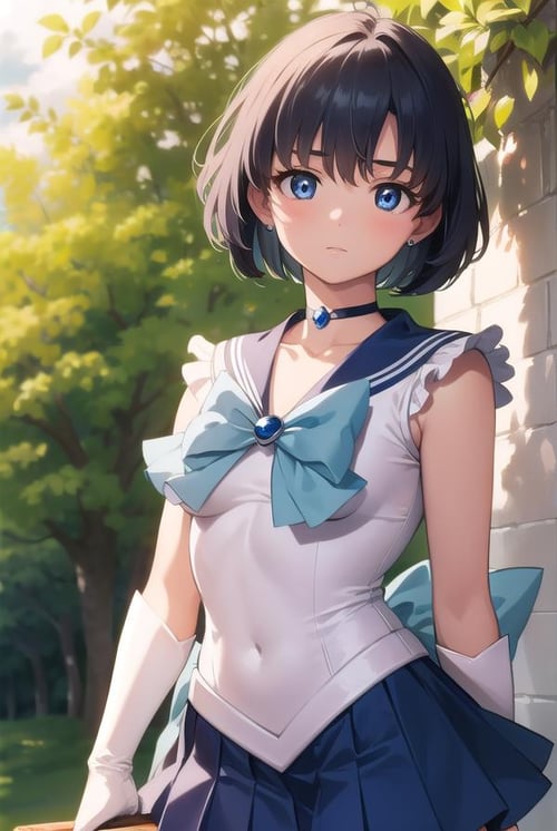 Ami Mizuno (水野 亜美) / Sailor Mercury (セーラーマーキュリー) - Sailor Moon (美少女戦士セーラームーン) - COMMISSION by Sol Eternelle on Tensor.Art