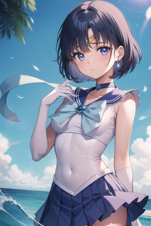 Ami Mizuno (水野 亜美) / Sailor Mercury (セーラーマーキュリー) - Sailor Moon (美少女戦士セーラームーン) - COMMISSION by Sol Eternelle on Tensor.Art