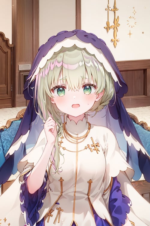 [白聖女と黒牧師] 人物-塞西莉亚 /Cecilia/ セシリア /  by nyan9 on Tensor.Art