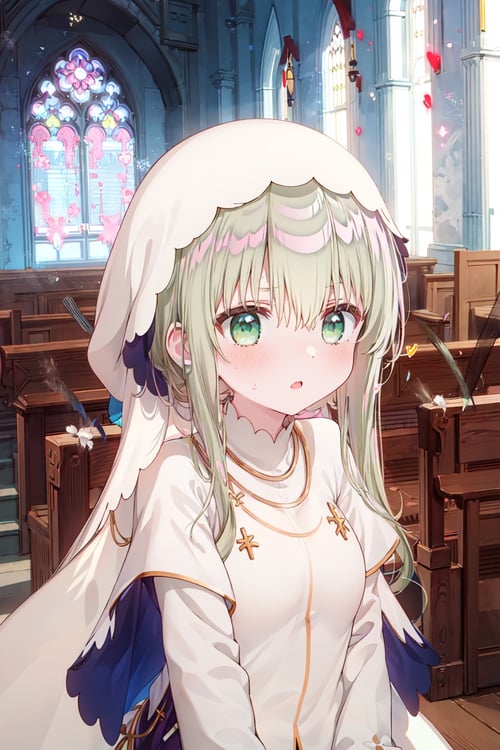 [白聖女と黒牧師] 人物-塞西莉亚 /Cecilia/ セシリア /  by nyan9 on Tensor.Art