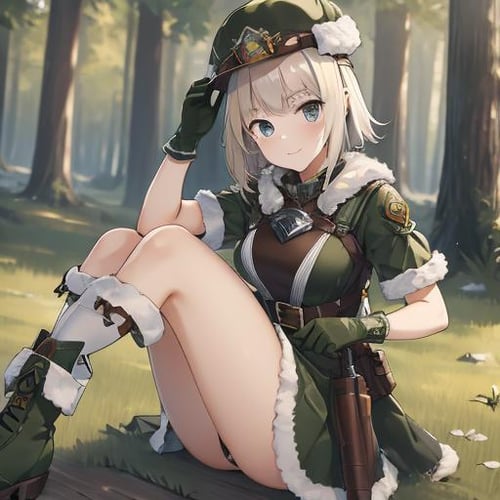 PP-19 Bizon | Girls' Frontline by Reruek on Tensor.Art