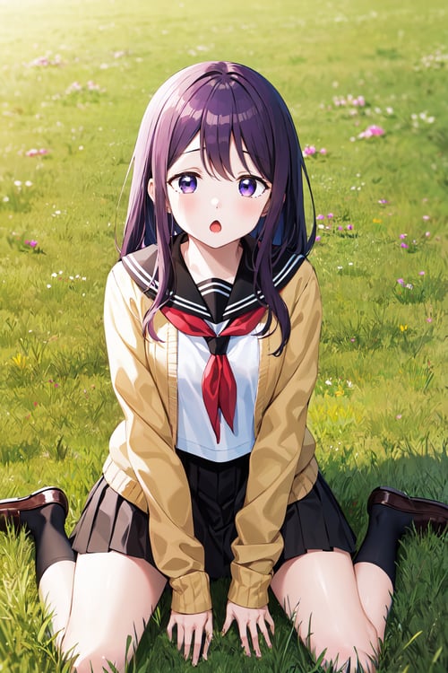 Kubo Nagisa 久保渚咲 / Kubo-san wa Mob wo Yurusanai by h_madoka on Tensor.Art