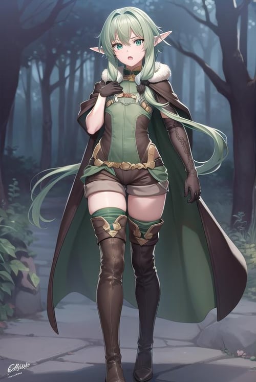 High Elf Archer (妖精弓手) - Goblin Slayer! (ゴブリンスレイヤー) by Sol Eternelle on Tensor.Art