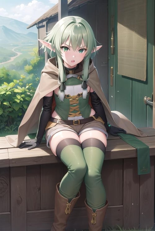 High Elf Archer (妖精弓手) - Goblin Slayer! (ゴブリンスレイヤー) by Sol Eternelle on Tensor.Art
