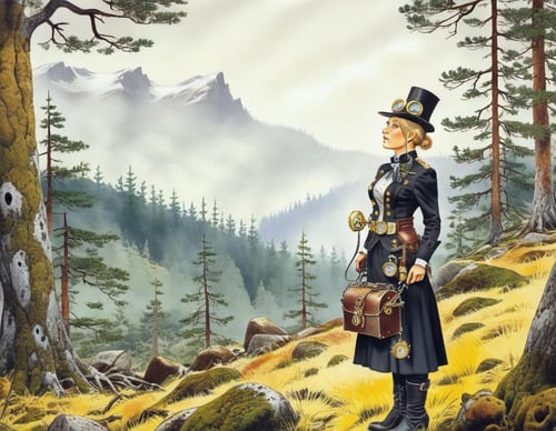 OLDILL_XL - Oldschool Book Illustration Style LoRa by Clumsy_Trainer on Tensor.Art