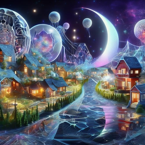 DonM - Cosmic Web Art Style - SDXL by DonMischo on Tensor.Art