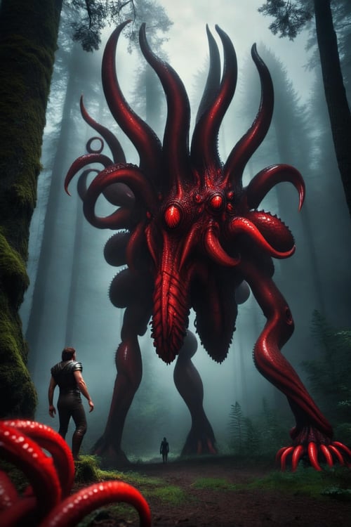 PAseer's Cthulhu Mythos SDXL Dark Young of Shub Ni by Excited-bubble on Tensor.Art