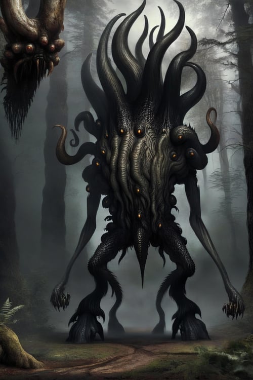 PAseer's Cthulhu Mythos SDXL Dark Young of Shub Ni by Excited-bubble on Tensor.Art