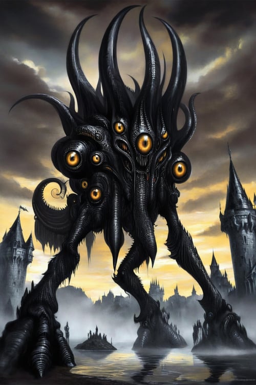 PAseer's Cthulhu Mythos SDXL Dark Young of Shub Ni by Excited-bubble on Tensor.Art