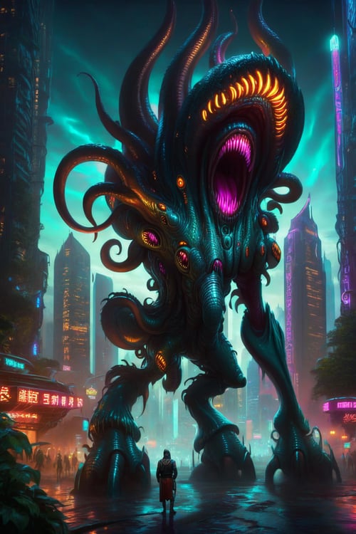 PAseer's Cthulhu Mythos SDXL Dark Young of Shub Ni by Excited-bubble on Tensor.Art