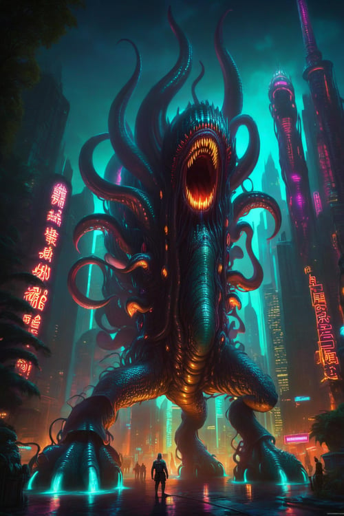 PAseer's Cthulhu Mythos SDXL Dark Young of Shub Ni by Excited-bubble on Tensor.Art