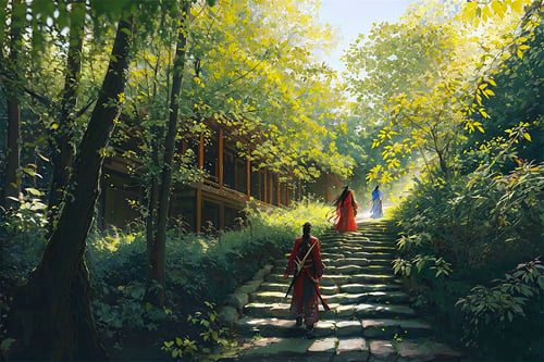 踏山听海【素雅国风】 by 踏山听海 on Tensor.Art