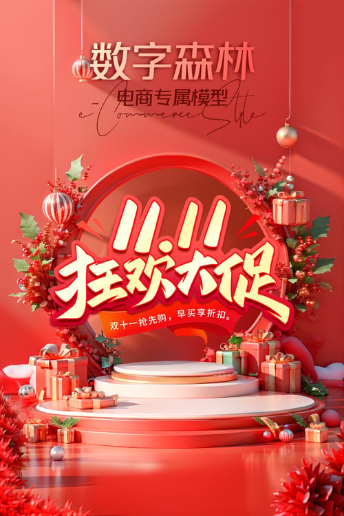 数字森林 | e-Commerce Style by 远 on Tensor.Art