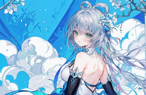 洛天依ForSD1.5 by shao on Tensor.Art