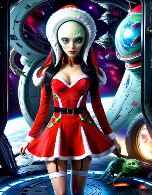 Santa Dress [SDXL] by DennisSchöneberg on Tensor.Art