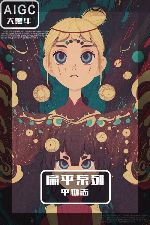 扁平系列|平物志 by 大黑牛AI on Tensor.Art