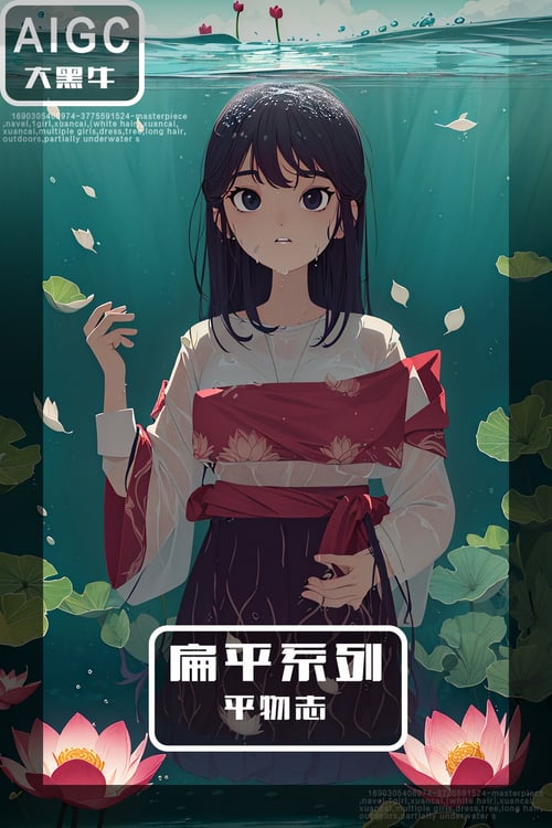 扁平系列|平物志 by 大黑牛AI on Tensor.Art