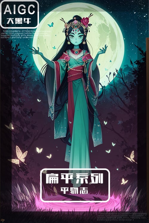 扁平系列|平物志 by 大黑牛AI on Tensor.Art