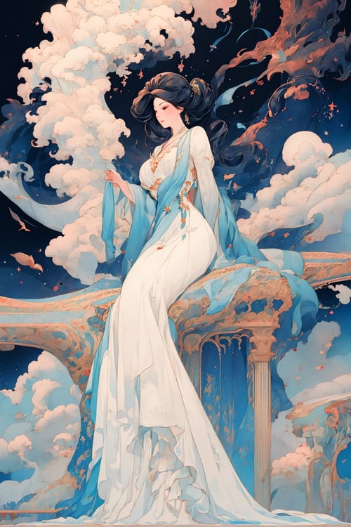 插画模型|浮世绘 by 大黑牛AI on Tensor.Art