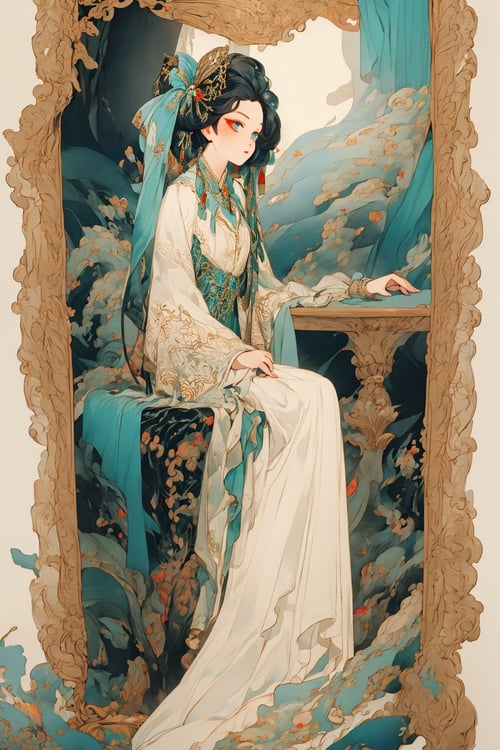 插画模型|浮世绘 by 大黑牛AI on Tensor.Art
