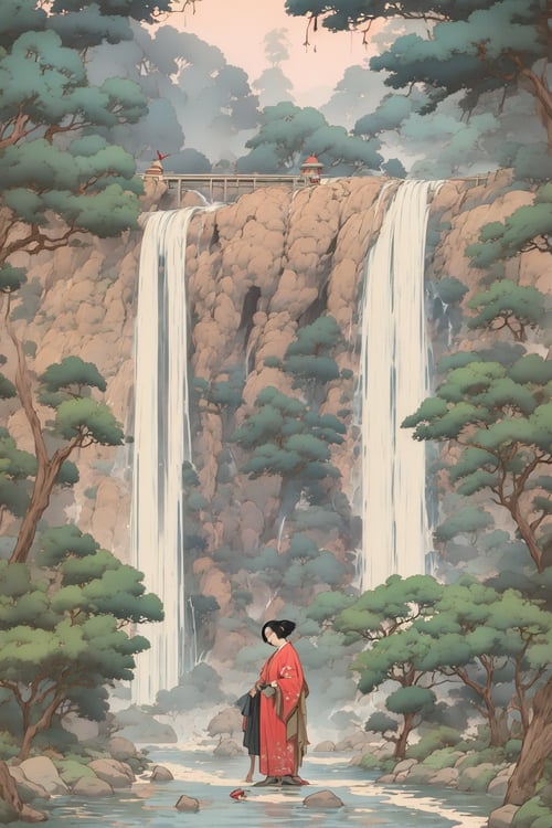 插画模型|浮世绘 by 大黑牛AI on Tensor.Art