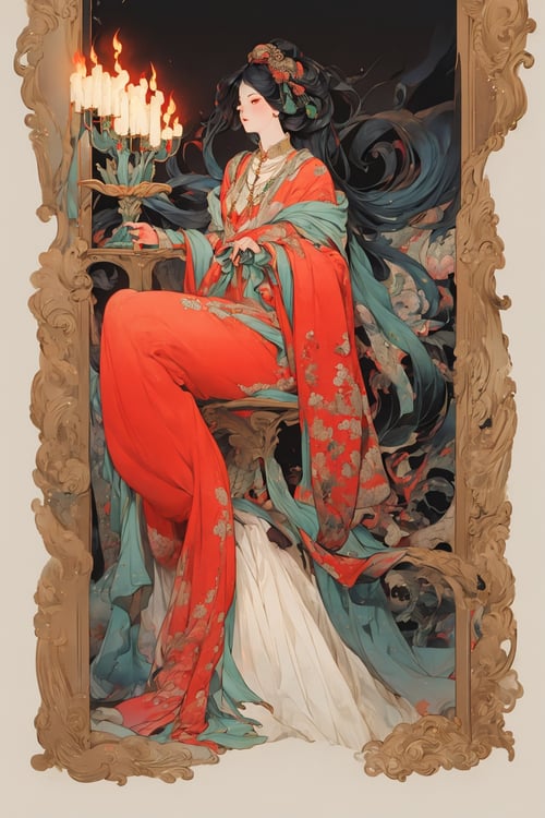 插画模型|浮世绘 by 大黑牛AI on Tensor.Art