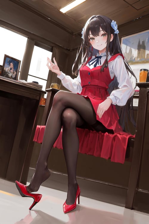 High Heels Dangle | 悬着的高跟鞋 by Akiseki on Tensor.Art