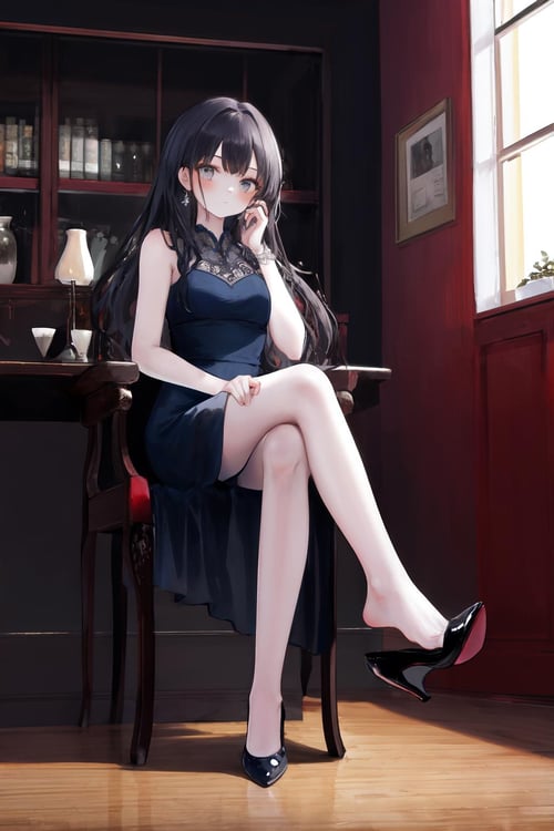 High Heels Dangle | 悬着的高跟鞋 by Akiseki on Tensor.Art